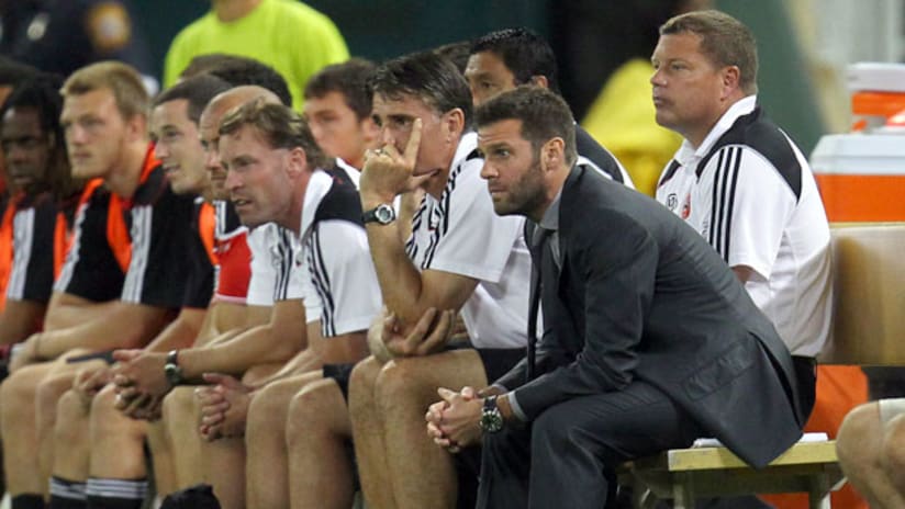Ben Olsen and the D.C. United coaching staff.