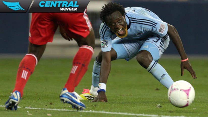 Central Winger: Luck and Kei Kamara