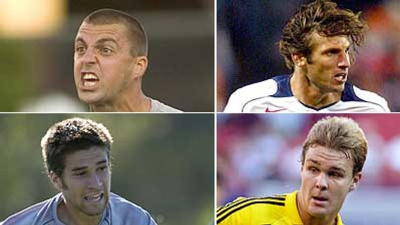Busch, Hejduk, Marshall and Martino (clockwise from top left).