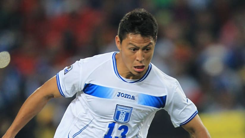 Wizards midfielder Roger Espinoza played for Honduras against Chile and Spain in South Africa.