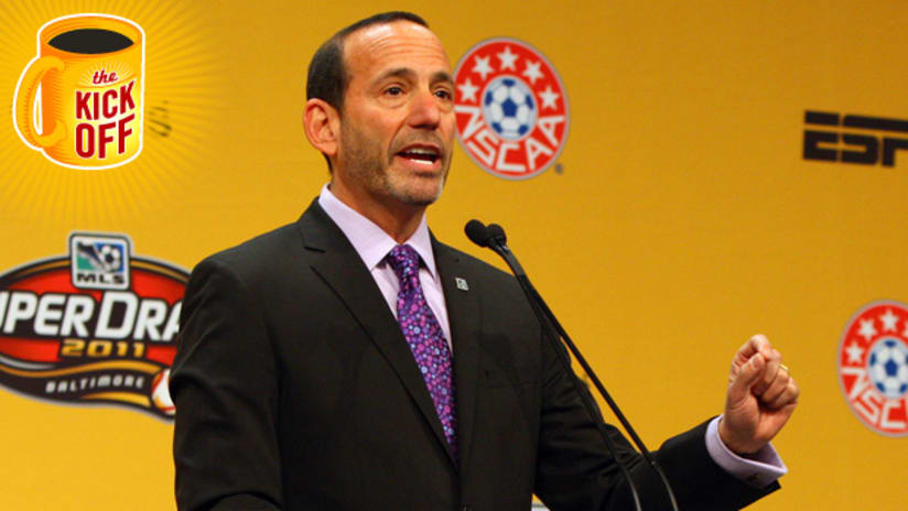 MLS Commissioner Don Garber introduced the concept of Rivalry Week at the 2011 SuperDraft