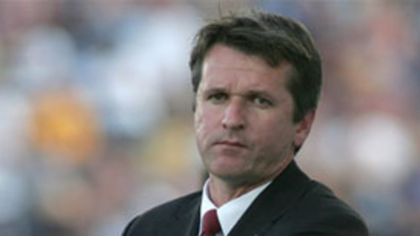 New San Jose manager Frank Yallop sent the first pick to Kansas City for Nick Garcia.