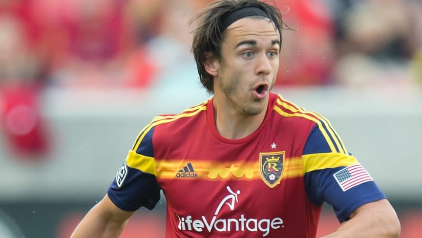 Cole Grossman - Solo shot - With RSL in 2014