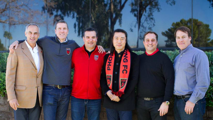 Phoenix Rising FC - ownership group with newcomer Alex Zheng