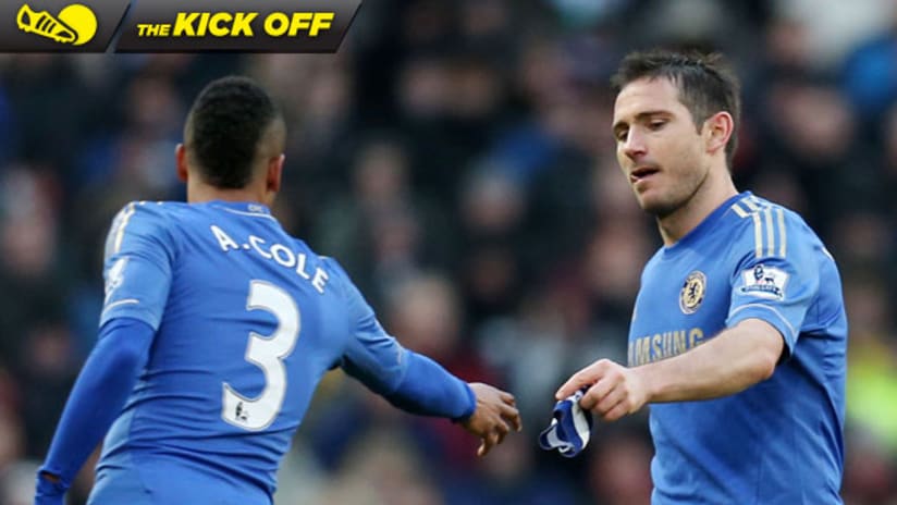 Kick Off Frank Lampard Ashley Cole