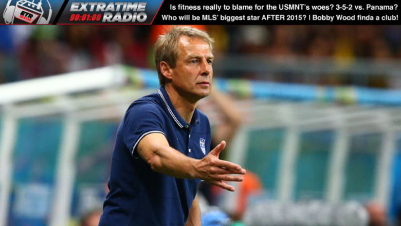 Jurgen Klinsmann, ExtraTime Radio, Fitness debate