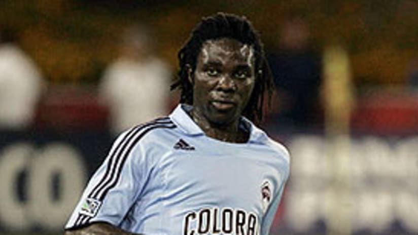 Ugo Ihemelu scored for the Rapids in the 64th minute Sunday.