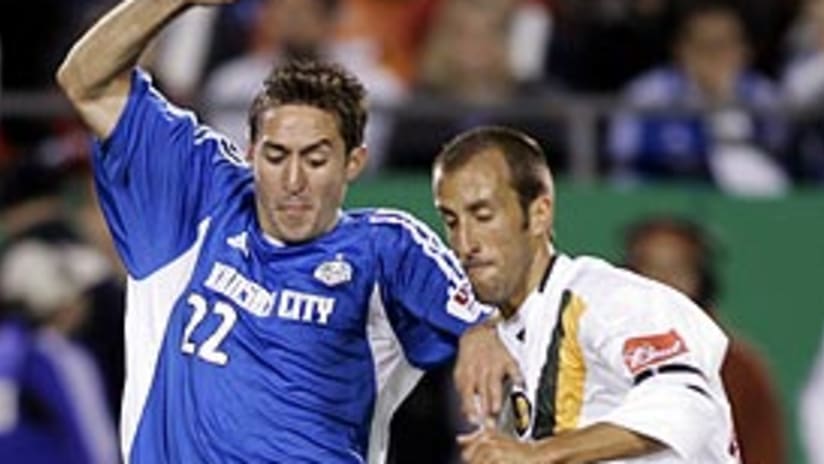 The 2004 season came to an end Saturday for Peter Vagenas and the Galaxy.
