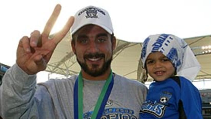 Earthquakes forward Dwayne De Rosario is a two-time MLS Cup Champion.