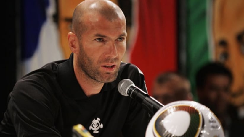 Zinedine Zidane, French soccer legend