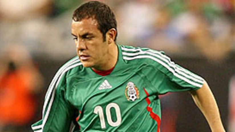 Cuauhtemoc Blanco will play for Mexico and then join the Chicago Fire.