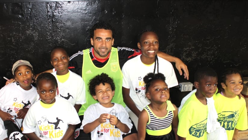Dwayne De Rosario, MLS WORKS Humanitarian of the Month, October 2013