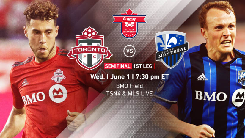 Toronto FC vs. Montreal Impact - June 1, 2016 - ACC Semis 1st Leg
