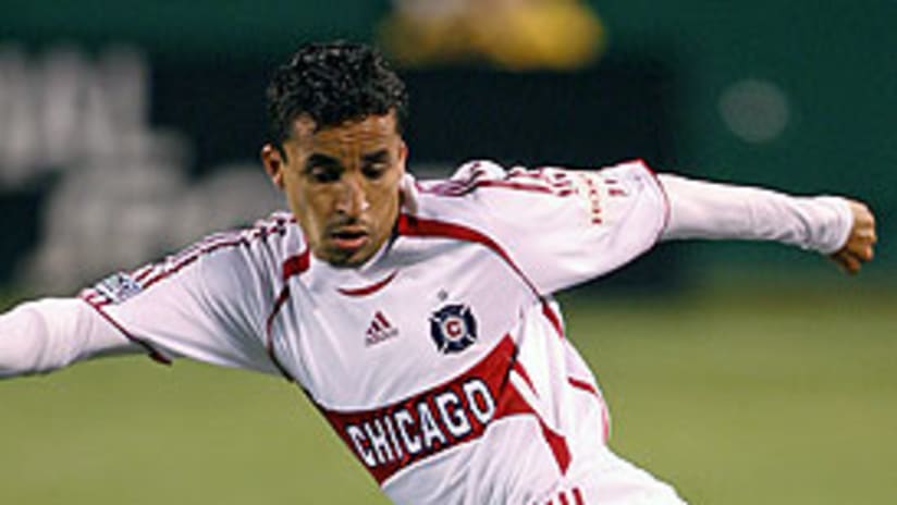 Ivan Guerrero contributed a pair assists to the Fire's victory Sunday.
