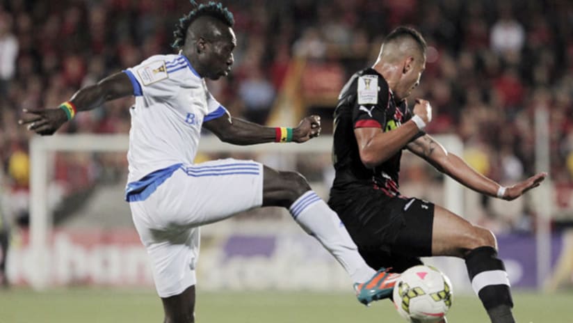 Dominic Oduro (Montreal Impact) during a CCL game against Alaluelense