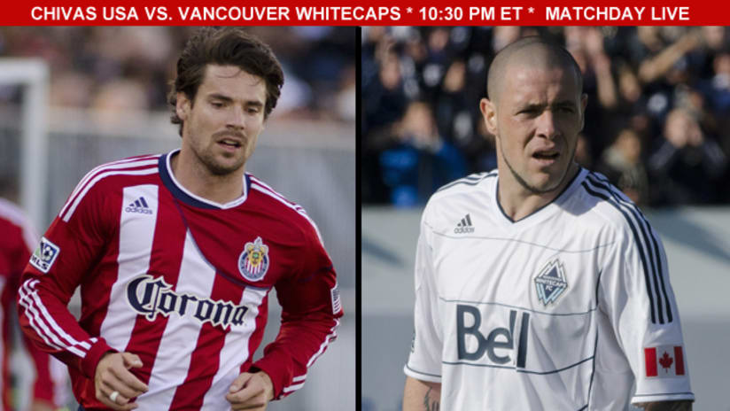 Heath Pearce and Chivas USA host Eric Hassli and Vancouver on Wednesday.