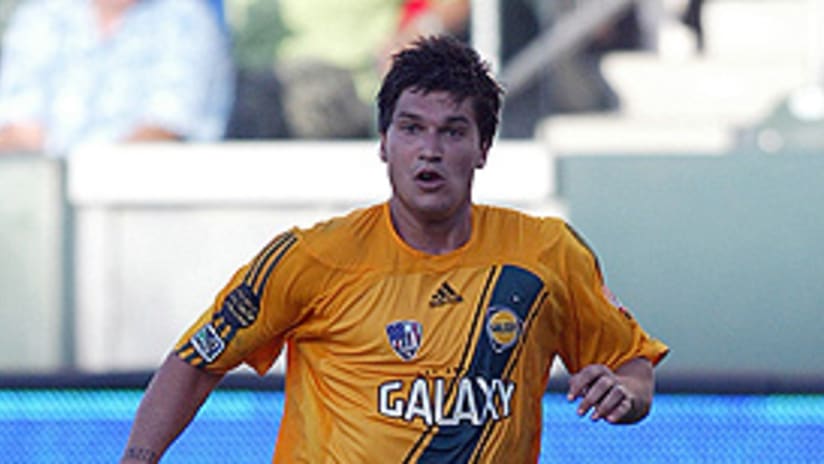 Santino Quaranta and the Galaxy open the 2007 MLS season this weekend.