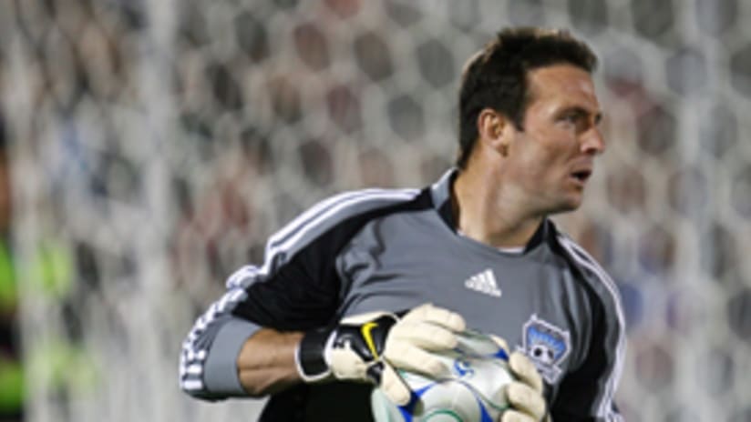 San Jose 'keeper Joe Cannon recorded a clean sheet in Saturday night's 0-0 draw with FC Dallas.