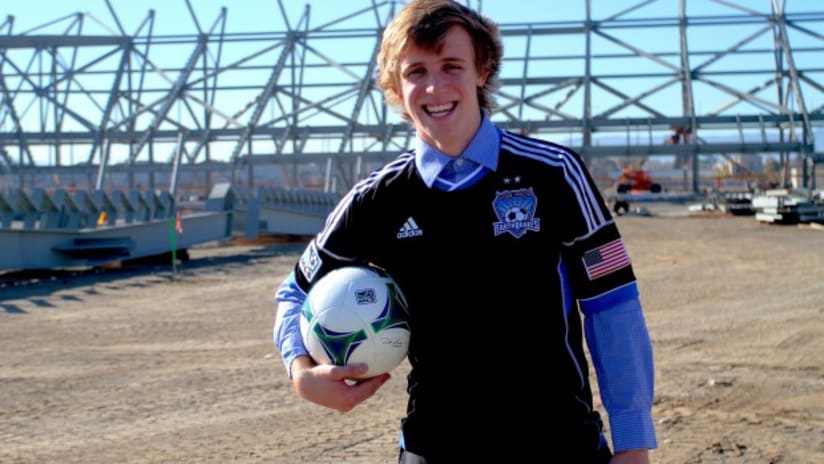 San Jose homegrown signing Tommy Thompson