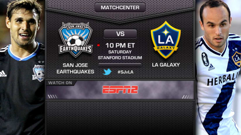 San Jose Earthquakes vs. LA Galaxy, June 30, 2012