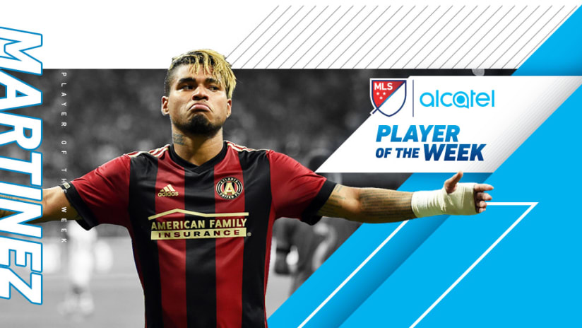 Alcatel Player of the Week - Week 14, 2018 - Josef Martinez