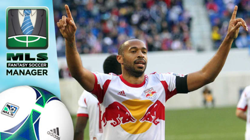 Thierry Henry, New York Red Bulls, MLS Fantasy