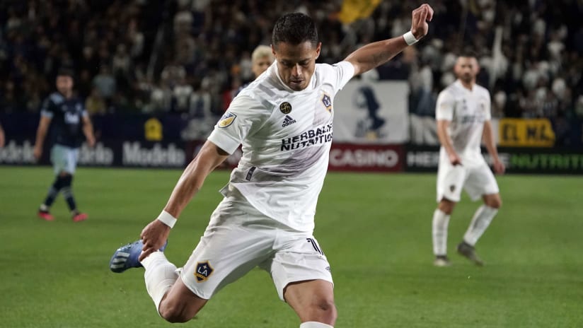 Javier Hernandez - Chicharito - LA Galaxy - action shot