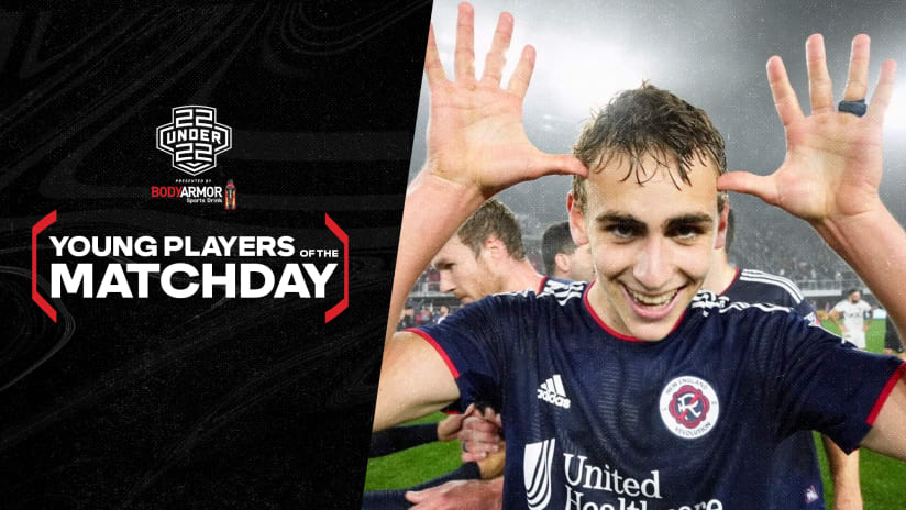 Who were the best young-player performers in MLS Matchday 5?