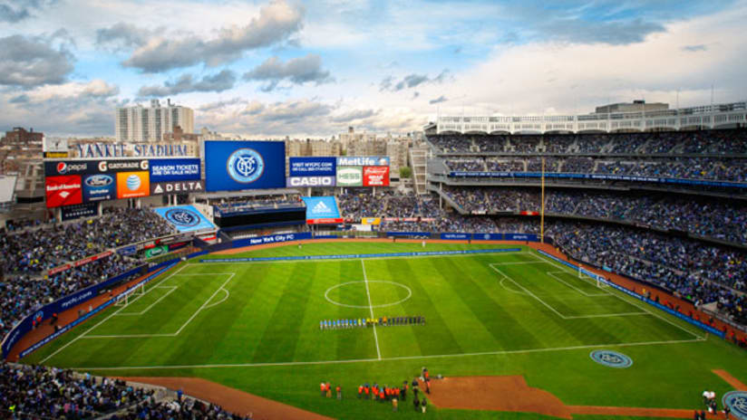NYC FC at Yankee Stadium rendering