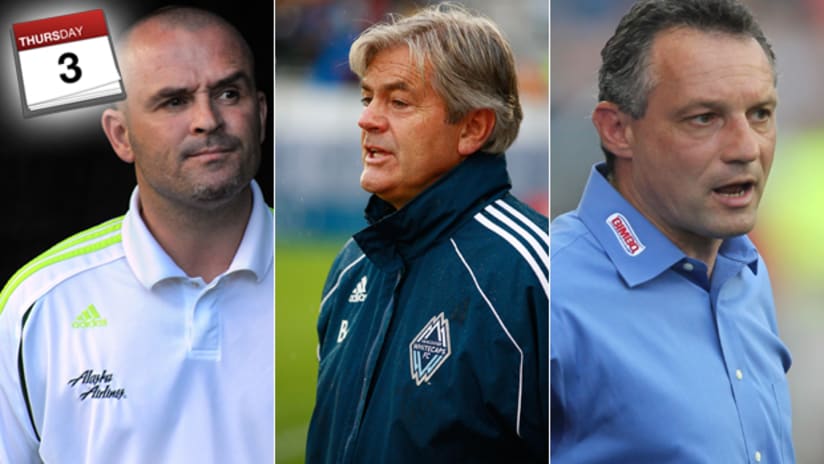 Three for Thursday: Expansion coaches' debuts