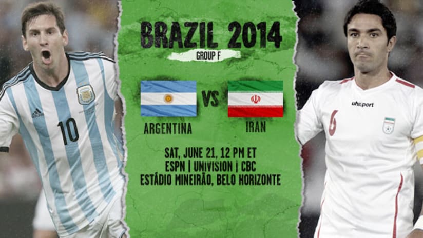 Argentina vs. Iran, World Cup Preview