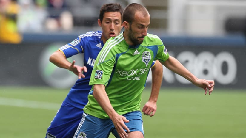 Peter Vagenas started in place of Brad Evans who was benched for the KC match