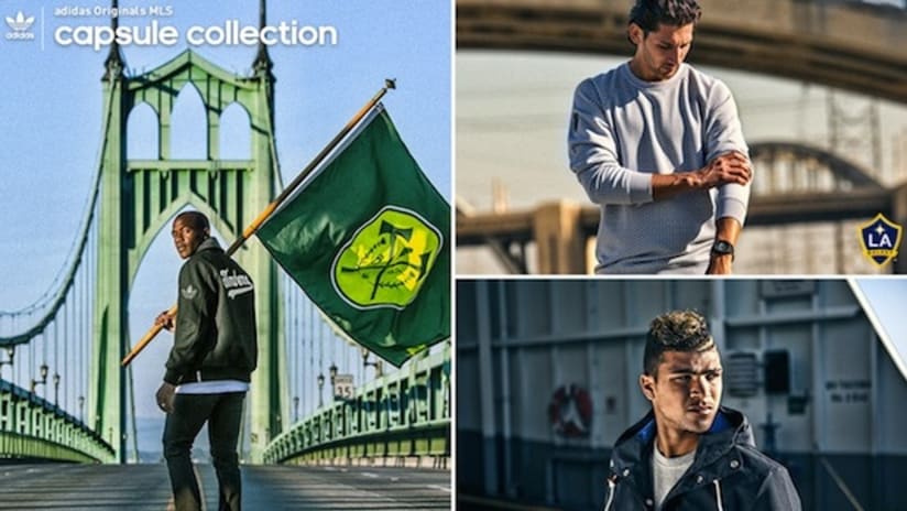 MLS Capsule Collection by adidas — featuring Sounders, Timbers, Galaxy