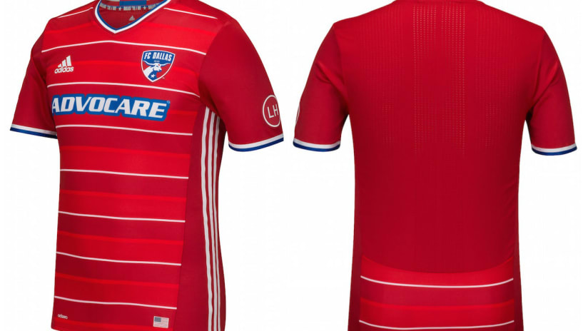 FC Dallas 2016 primary jersey front and back