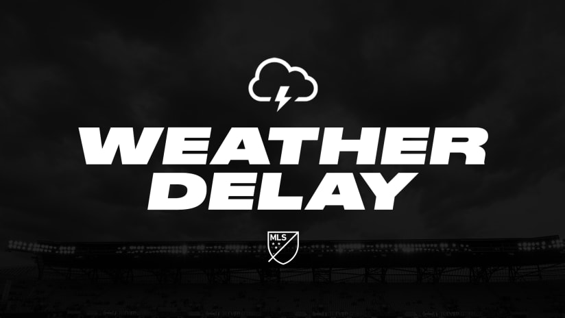 Sporting Kansas City vs. FC Dallas match enters weather delay