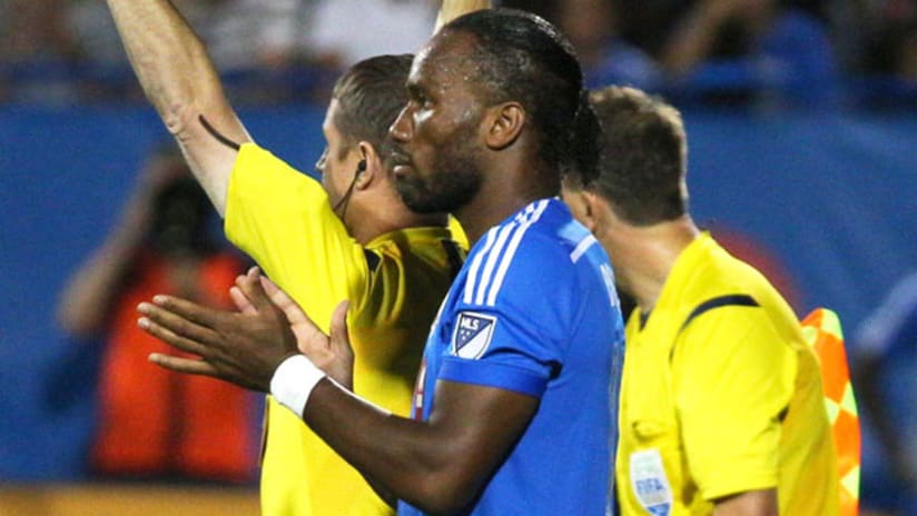 Didier Drogba makes his MLS debut vs. Philadelphia Union (August 22, 2015)