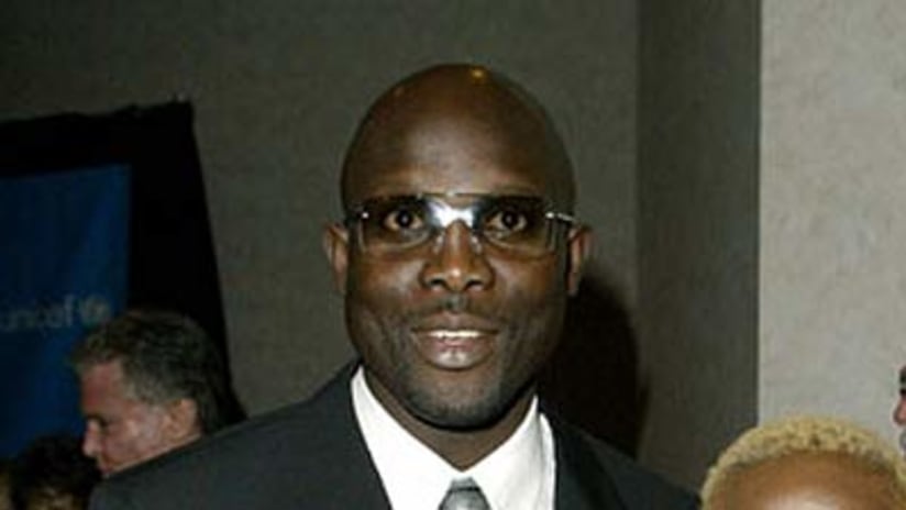 George Weah has been honored for his work in Africa.