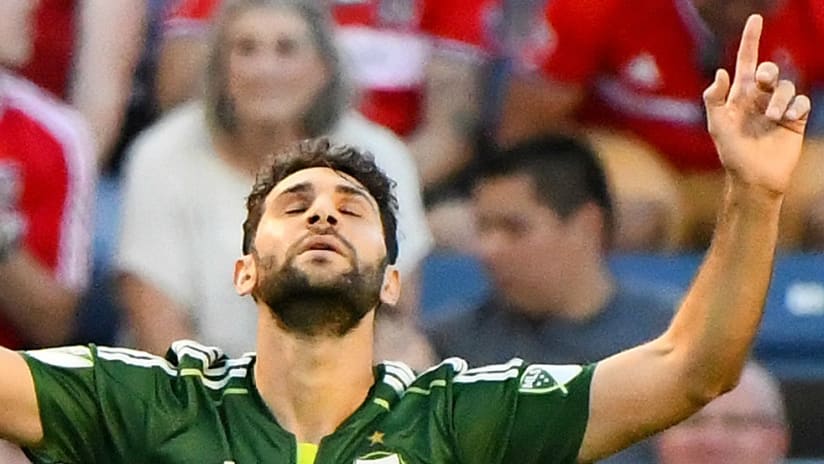 Diego Valeri - Portland Timbers - Celebrates Goal