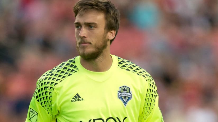 Tyler Miller - Seattle Sounders - close-up