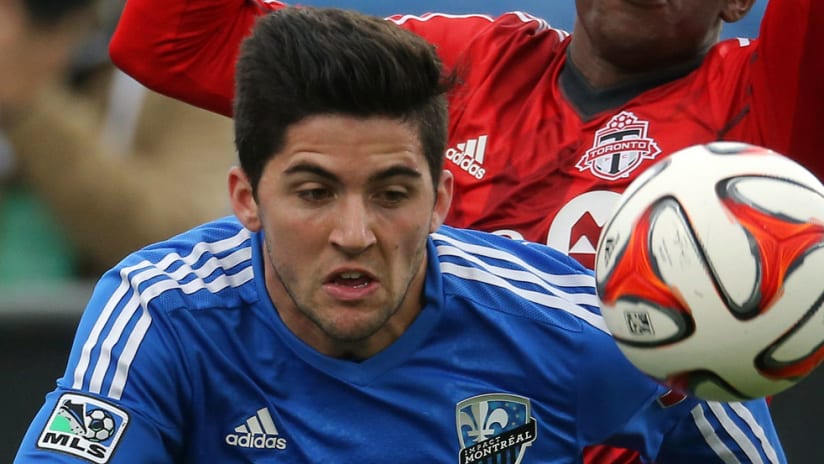 Eric Miller in action for the Montreal Impact