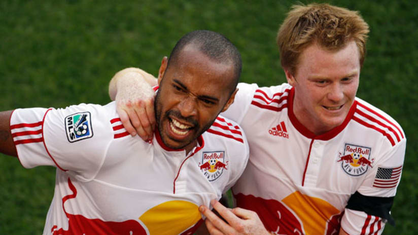 Thierry Henry and Dax McCarty