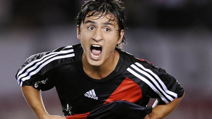 Mauro Diaz with River Plate