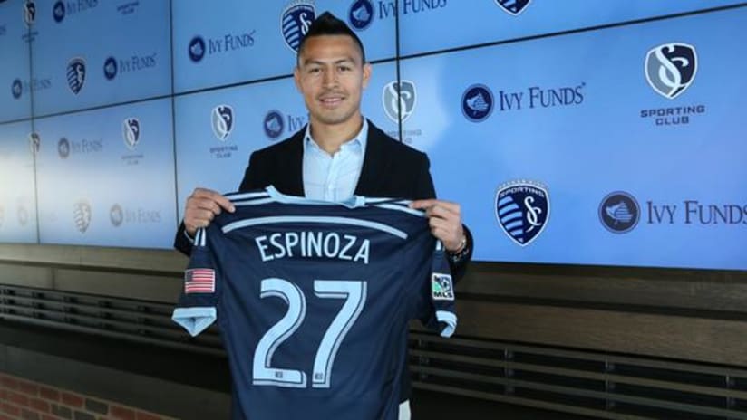 Roger Espinoza rejoins Sporting Kansas City (January 6, 2014)