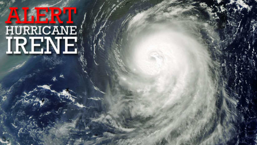 Alert: Hurricane Irene delays MLS matches.