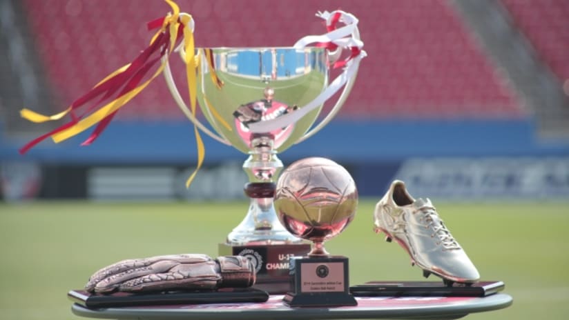 Generation adidas Cup trophy and awards