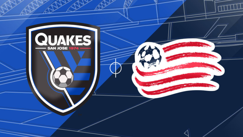 San Jose Earthquakes vs. New England Revolution - Match Preview Image