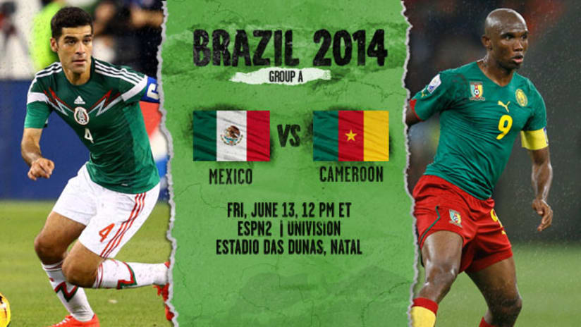 World Cup 2014: Mexico vs. Cameroon Preview