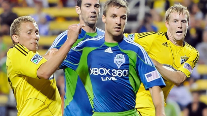 Seattle will look to defend their 2009 US Open Cup title against Columbus on Tuesday.