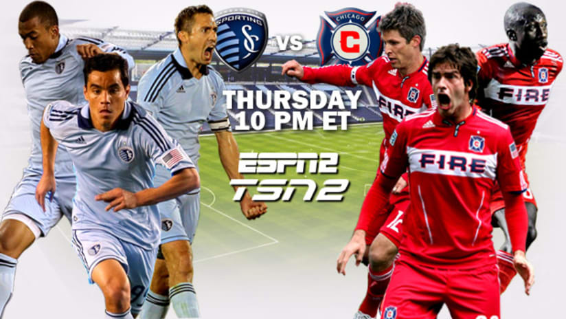 Sporting Kansas City open LIVESTRONG Sporting Park against the Chicago Fire