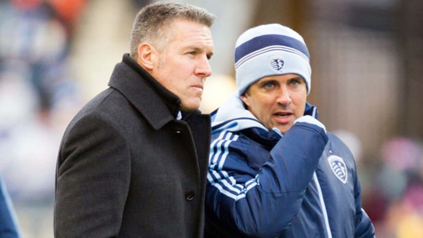 Peter Vermes and Kerry Zavagnin, Sporting KC (March 2, 2013)